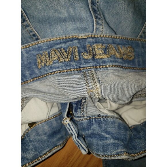 Men's MAVI Jeans 33X32 "Matt Relaxed Straight Leg Distressed - Picture 2 of 6